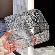 Cosmetics Storage Box Acrylic Transparent Desktop Skin Products Products Capacity Dresser W7i9