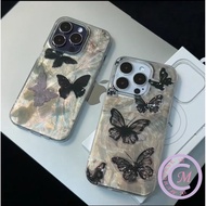 OPPO Dark Butterfly case Phone case Suitable for OPPO A94 F17PRO Shatterproof case A58 4G 5G A36 A74