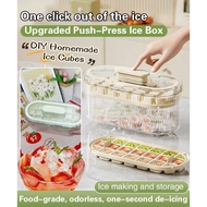 Home Ice Storage Box Food Grade Storage Box Homemade Pressed Ice Box Ice Cube Molds