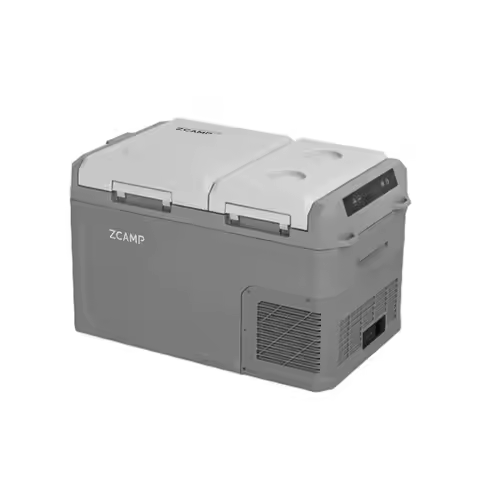 Portable Freezer,Dual Zone 12 Volt Car Refrigerator,25QT24L 12v cooler Fast Cooling Fridge, with 12