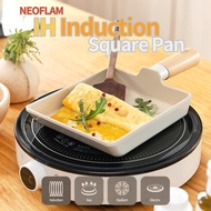 [NEOFLAM] FIKA Induction Square Eggroll Non-Stick Pan - Omelette Grill Cookware