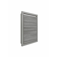 N2N_fashion MJ บานซิงค์เดี่ยวทึบตรง 0.70x80x60 ซม. SAV-S604-GW สีเทาลายไม้ ปังสุด