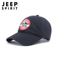 Jeep SPIRIT Jeep Fashion Hat Men Women Sports Baseball Cap Pure Cotton Hat Cap Flat Cap