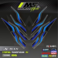 Decal Sticker Striping Variation Transparent Uv Xmax Connected Xmax New Xmax V2 Xmax Gen 2 Yamaha Xm