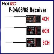 HOTRC 4/6/8CH F-04A F-06A F-08A 2.4G Receiver Offer Outstanding Performance Radio System For RC Car 