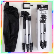 Weifeng Tripod 3110 - Universal Tripod And Camera + Free U Holder And Camera Mount Tripod Bag