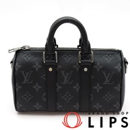 路易威登 Keepall XS M45947 Monogram Eclipse 女士單肩包

黑色 [二手]