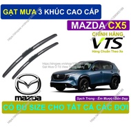 High-quality 3-section wiper, Silicon windshield wiper for Mazda CX5, bag windshield wiper for Mazda