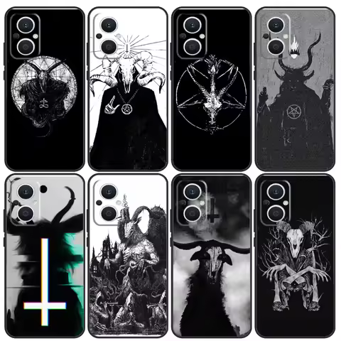 Devil Satan Dark Art For OPPO Reno 2Z 4Z 5Z 8T 4 5 6 7 8 Lite 10 Pro OPPO Find X5 X6 Pro X2 Lite X3 
