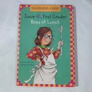 buku import anak hardcover Junir B first grader Boss of lunch