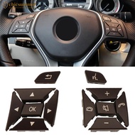 CHICSUMMER 6Pcs Multi-function Car Steering Wheel Button Set For Mercedes-Benz C E GLK A B GLA CLS C