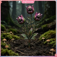 <In Stock>  Metal Carnivorous Flytrap Garden Stake – 2d Flat Venus Flytrap Plant Sculpture for Yard 