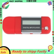 Mp3 Player 4GB U Disk Music Player Supports Replaceable AAA Battery, Recording