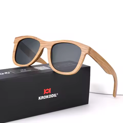 Plastics Wood Bamboo Sunglasses Men Women Classic Fashion UV400 Vintage Driving Sun Glasses Black Fi
