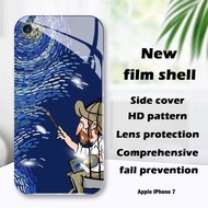 For iPhone 7 Plus 8 Plus SE 2020 SE 2022 6 Plus 6s Plus New Design Luxury Hard Casing Cartoon Van Gogh Shockproof Cover Full Camera Protection Gloss Phone Case