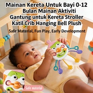 Mainan Baby 4 Bulan Pull String Toy Baby 6 Month Teether Baby Sensory Toys Clown Mainan Baby 6 Bulan