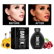 Tanning Bronzing Lotion: Provides long-lasting hydration, improves uneven skin tone, and leaves a ma