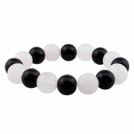 Anime Fruits Basket Kyo Sohma Bracelet White Red Crystal Beads Bangle Bracelets for Women Men Cospla
