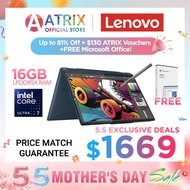 【Free MS Office】Lenovo Yoga 7 2-in-1 14IML9 | 83DJ00F8SB | 14"2.8K OLED | Intel Ultra 7 155H | 16GB/