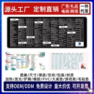 large mouse pad mouse pad gaming Oversized Mouse Pad WPS Office Shortcut Keys Daquan CAD Large Compu