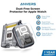 Anvers Apple Watch 11/10 Series Screen Protector 46mm/42mm | Dust-Free Auto Install Soft HD Film