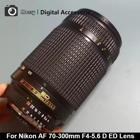 95% New Genuine AF 70-300mm F4-5.6 D ED Lens For Nikon D700 D750 D810 D850 D7000 D7100 Camera