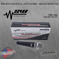 SOUND WAVE  PROFESSIONAL DYNAMIC MICROPHONE SW-100 DYNAMIC HANDHELD MICROPHONE