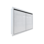 G.house MJ บานซิงค์คู่ทึบตรง ขนาด 80x60 ซม. รุ่น HG-S608 - WW สีไวท์วู๊ด จัดส่งเร็ว