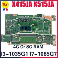 X415JA Laptop Motherboard For ASUS  X515JAB X515JF X515J X415J