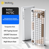 AULA LEOBOG Hi75C PRO Customized Mechanical Keyboard 81 Keys 2.4G/Bluetooth/Wired RBG Aluminum Alloy
