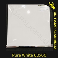 Keramik Lantai Putih 60x60 Pure White
