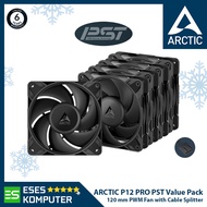 ARCTIC P12 PRO PST 5 Pcs Value Pack | 120mm 12cm PWM Fan Case