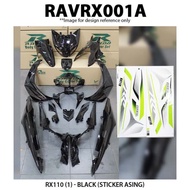 Rapido Cover Set Aveta RX110 (1) White Black Blue Red Purple Accessories Motor Bodyset Limited