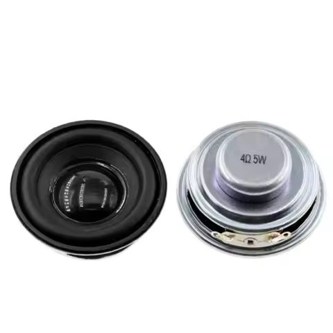 Portable Speaker Repair Parts Round Speaker High Power Full Ranges Audios Speaker 45mm 4Ohm 5W/8Ohm 