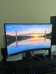 Samsung Odyssey G7 27" 2K 240Hz Curved Gaming Monitor