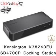Kensington K38240EU SD4700P USB-C and USB 3.0 Docking Station. Security Lock Slot. USB 3.0 Fast Char