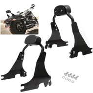 Motorcycle Black Short Rear Passenger Backrest Sissy Bar For Harley Sportster XL883 883 1200 Iron Fo
