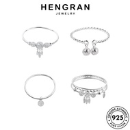 HENGRAHN JEWELRY Diamond Tangan Moissanite Perempuan Silver Gelang Rantai Bracelet Women Original Bangle 925 Fashion M116