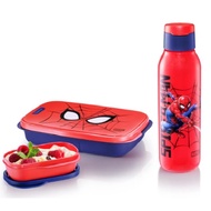 Tupperware Avenger Marvel Spiderman Eco Bottle Lunch Box Set - 1 set Spiderman Lunch Set + Thor Eco 