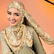 AMEERAZAINI SATIN COLLECTION (printed satin square & shawl) by Ameera Zaini Official