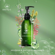 แชมพูลดผมร่วง Krisana’s natural shampoo ขจัดรังแค คุมมันบำรุงผมแห้งเสีย ผมนุ่มลื่นจัดทรงง่าย กลิ่นไม้กฤษณา anti-hair loss shampoo 240ml