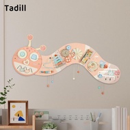 Tadill Wall Activity Board Wall Busy Board Learning Toys Wood Interactive Cute