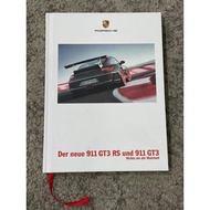 Porsche Book GT3 RS 997 Printet in germany (Book Brochure)