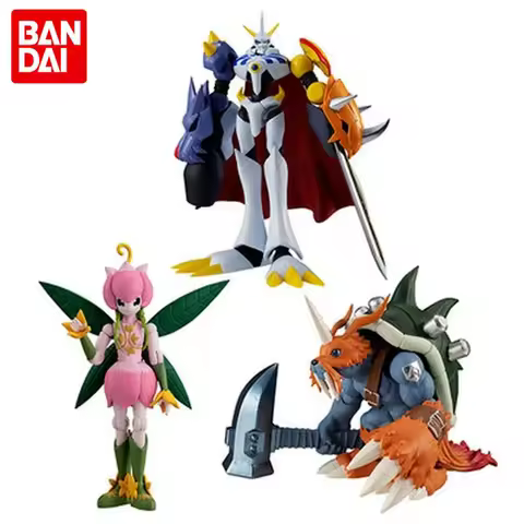 Original Bandai Digimon Adventure Zudomon Omegamon Alter-S Lilimon Box Eggs Collected Assembly Ornam