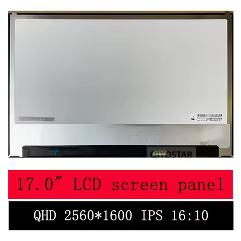 17.0" Slim LED matrix for LG Gram 17Z90P-G.AA56G laptop lcd screen panel Display 2560X1600 QHD Non-t