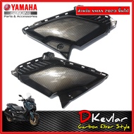 ฝาข้างตัวล่าง  YAMAHA XMAX 2023 1คู่ XMAX 2023 ลายคาร์บอน   เคฟล่าxmax2023 คาร์บอนxmax2023 carbon xm