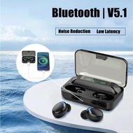 【Fast and Free Delivery】 2023 New Tws Wireless Bluetooth Earphones 9d Hifi Music Noise Reduction Headset Waterproof Sports Headphones For