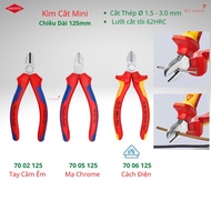 Mini Knipex Tapered Nose Cutting Pliers Length 125mm 70 01 125/ 70 02 125/ 70 05 125/ 70 06 125 Hard