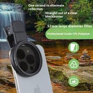 52mm & 67mm Adjustable Universal Polarized Lens Filters, High Definition Glare Reflection Reduction 
