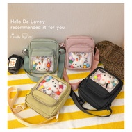 Cute girls bag for woman small shoulder bag with rabbit pain pack